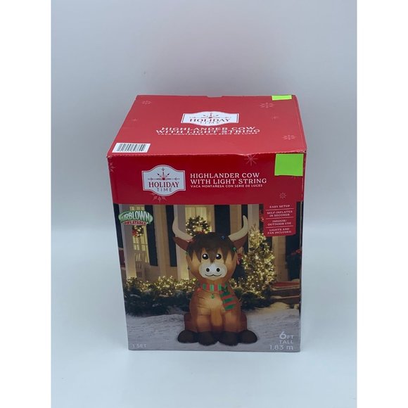 Gemmy Holiday Holiday Time Airblown Inflatables Christmas Highland